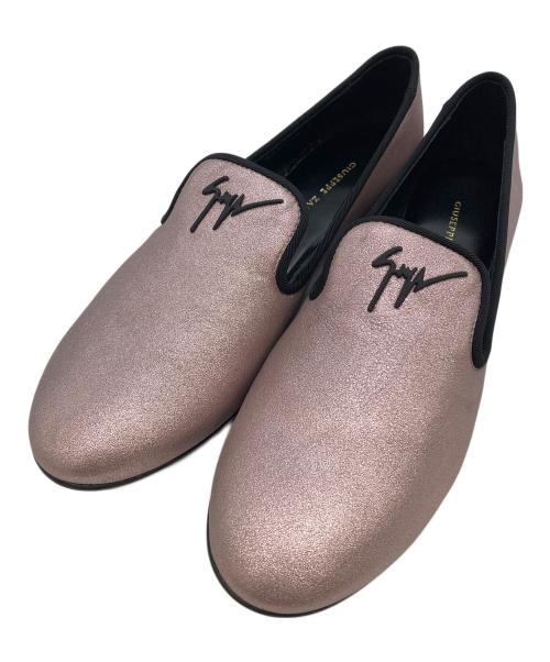 GIUSEPPE ZANOTTI（ジュゼッペザノッティ）GIUSEPPE ZANOTTI (ジュゼッペザノッティ) フラットシューズ ピンク サイズ:37の古着・服飾アイテム
