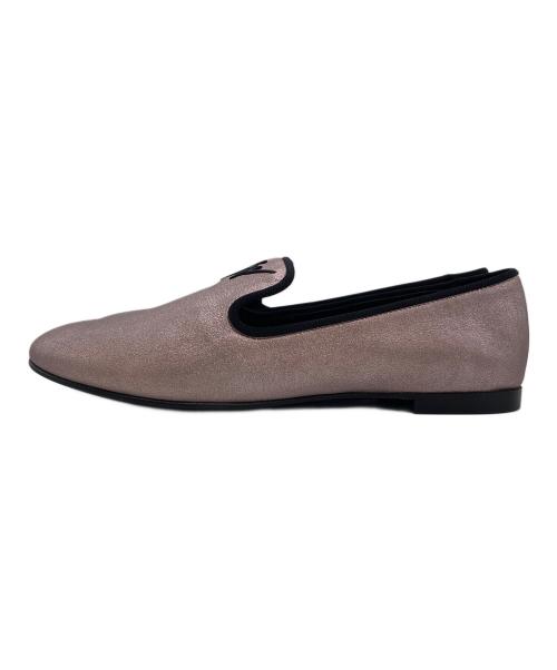 GIUSEPPE ZANOTTI（ジュゼッペザノッティ）GIUSEPPE ZANOTTI (ジュゼッペザノッティ) フラットシューズ ピンク サイズ:37の古着・服飾アイテム
