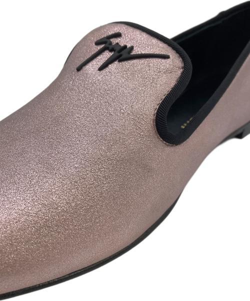 GIUSEPPE ZANOTTI（ジュゼッペザノッティ）GIUSEPPE ZANOTTI (ジュゼッペザノッティ) フラットシューズ ピンク サイズ:37の古着・服飾アイテム