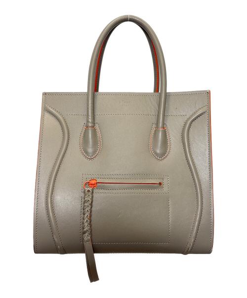 CELINE（セリーヌ）CELINE (セリーヌ) トートバッグ ラゲージ ファントム グレーの古着・服飾アイテム