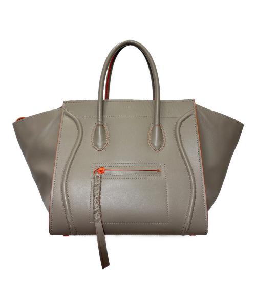 CELINE（セリーヌ）CELINE (セリーヌ) トートバッグ ラゲージ ファントム グレーの古着・服飾アイテム