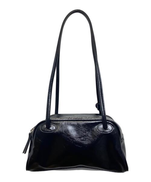 CHRISTINE PROJECT（クリスティンプロジェクト）CHRISTINE PROJECT (クリスティンプロジェクト) TWO ZIPPER BAG ブラックの古着・服飾アイテム