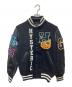 Hysteric Glamour（ヒステリックグラマー）の古着「HG OVERLAP LOGO ワッペンスタジャン」｜ブラック