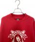 Hysteric Glamour (ヒステリックグラマー) DARK STAR 1984 ビッグスウェット レッド サイズ:FREE 未使用品：10000円