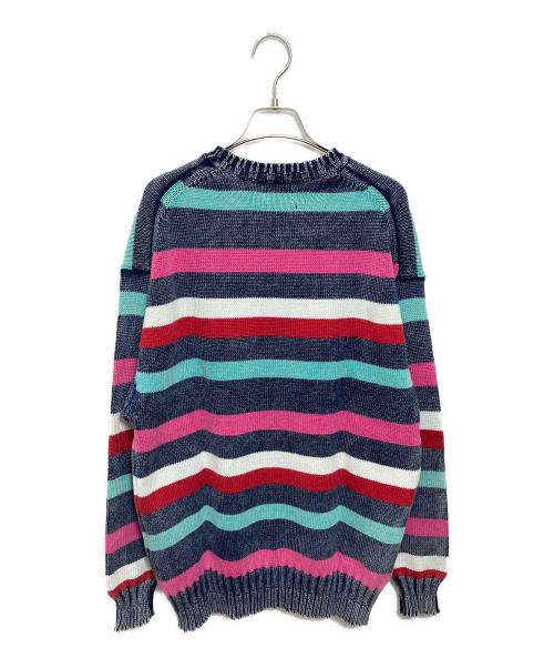 Hysteric Glamour（ヒステリックグラマー）Hysteric Glamour (ヒステリックグラマー) original Blues (オリジナルブルース) YOUNG AND HUNGRY pt プルオーバーニット ネイビー サイズ:Free 未使用品の古着・服飾アイテム