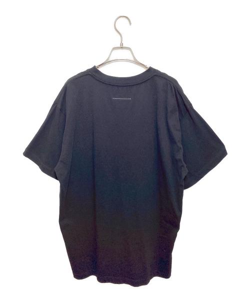 MM6 Maison Margiela（エムエムシックスメゾンマルジェラ）MM6 Maison Margiela (エムエムシックスメゾンマルジェラ) プリントTシャツ ブラック サイズ:Mの古着・服飾アイテム