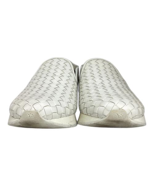 BOTTEGA VENETA（ボッテガベネタ）BOTTEGA VENETA (ボッテガベネタ) レザーシューズ ホワイト サイズ:40の古着・服飾アイテム