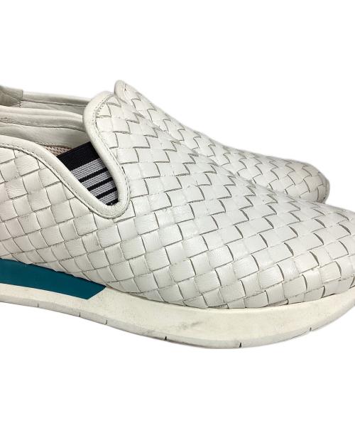 BOTTEGA VENETA（ボッテガベネタ）BOTTEGA VENETA (ボッテガベネタ) レザーシューズ ホワイト サイズ:40の古着・服飾アイテム