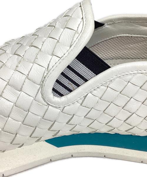 BOTTEGA VENETA（ボッテガベネタ）BOTTEGA VENETA (ボッテガベネタ) レザーシューズ ホワイト サイズ:40の古着・服飾アイテム