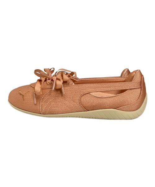 PUMA（プーマ）PUMA (プーマ) スピードキャットバレエノヴァサテンスニーカー Cinnabar-Toasted Almond サイズ:23.5cmの古着・服飾アイテム