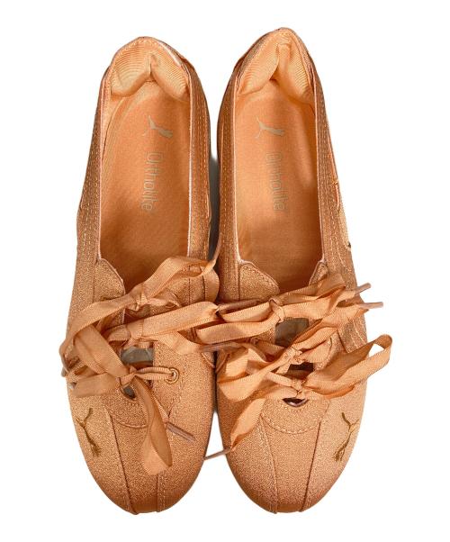 PUMA（プーマ）PUMA (プーマ) スピードキャットバレエノヴァサテンスニーカー Cinnabar-Toasted Almond サイズ:23.5cmの古着・服飾アイテム