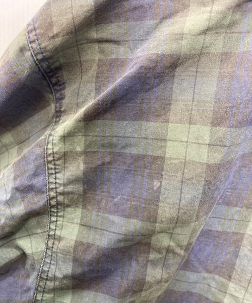 CHAPS RALPH LAUREN（チャップス ラルフローレン）CHAPS RALPH LAUREN (チャップス ラルフローレン) チェックアノラックパーカー グリーン サイズ:Mの古着・服飾アイテム