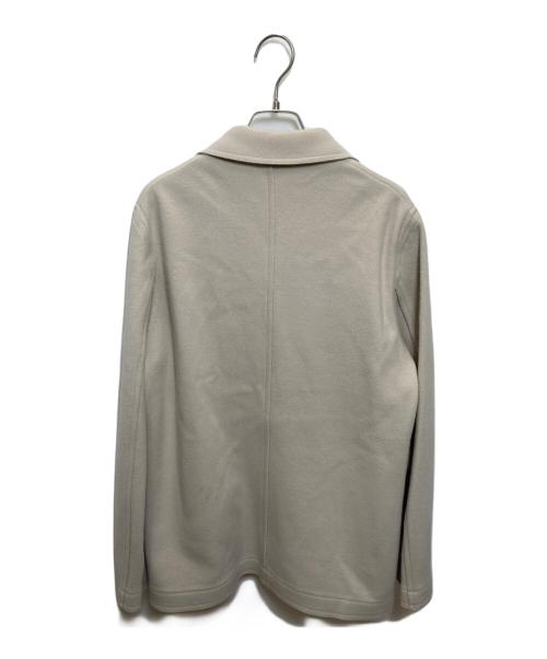 TOMORROW LAND（トゥモローランド）TOMORROW LAND (トゥモローランド) ウールメルトン ニットブルゾン アイボリー サイズ:XSの古着・服飾アイテム