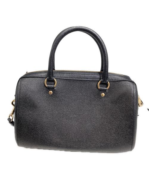 COACH（コーチ）COACH (コーチ) ローアンサッチェル 2WAYミニボストンバッグ ブラックの古着・服飾アイテム