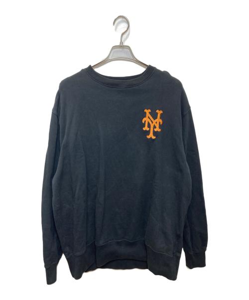 BEAMS（ビームス）BEAMS (ビームス) テーラー東洋 (テーラートウヨウ) MLB (エムエルビー) ORIGINAL MLB COLLECTION SUKA CREW SWEAT EMBROIDERED ブラック サイズ:Lの古着・服飾アイテム