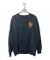 BEAMS（ビームス）の古着「ORIGINAL MLB COLLECTION SUKA CREW SWEAT EMBROIDERED」｜ブラック