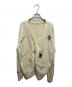 MAISON SPECIAL（メゾンスペシャル）の古着「Life Word Embroidery Knit Cardigan」｜ベージュ