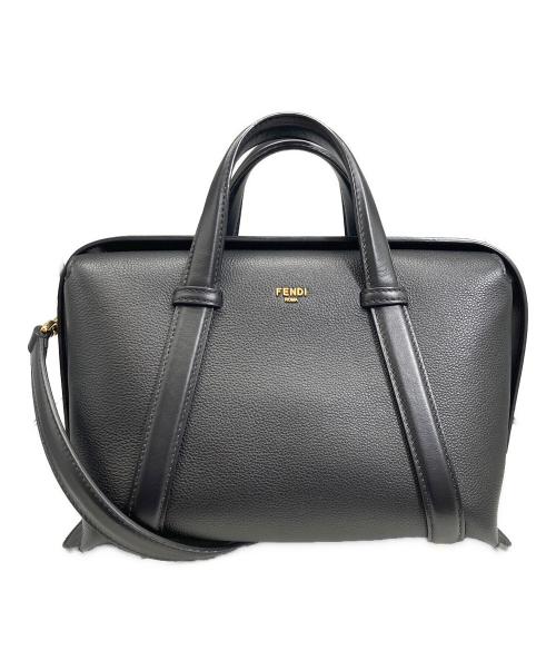 FENDI（フェンディ）FENDI (フェンディ) 2WAYバッグ ブラックの古着・服飾アイテム
