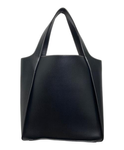 STELLA McCARTNEY（ステラマッカートニー）STELLA McCARTNEY (ステラマッカートニー) エコレザートートバッグ ブラックの古着・服飾アイテム