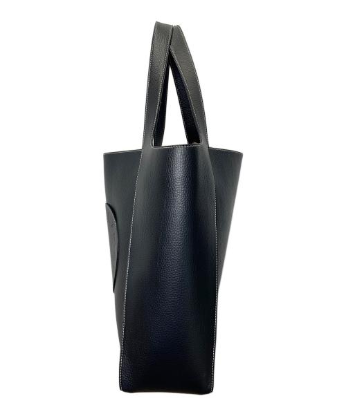 STELLA McCARTNEY（ステラマッカートニー）STELLA McCARTNEY (ステラマッカートニー) エコレザートートバッグ ブラックの古着・服飾アイテム
