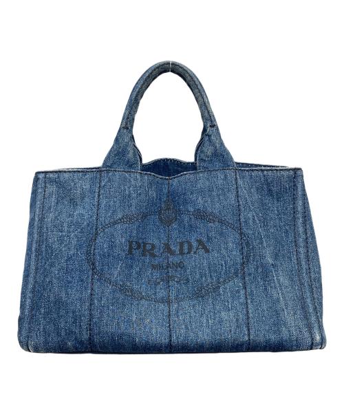 PRADA（プラダ）PRADA (プラダ) カナパトートバッグ インディゴの古着・服飾アイテム