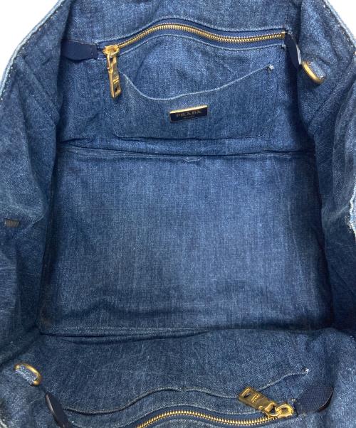 PRADA（プラダ）PRADA (プラダ) カナパトートバッグ インディゴの古着・服飾アイテム