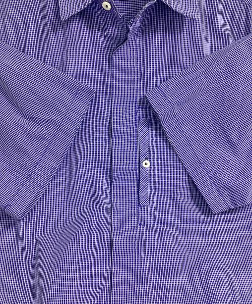 stussy（ステューシー）stussy (ステューシー) 半袖シャツ スカイブルー サイズ:Mの古着・服飾アイテム