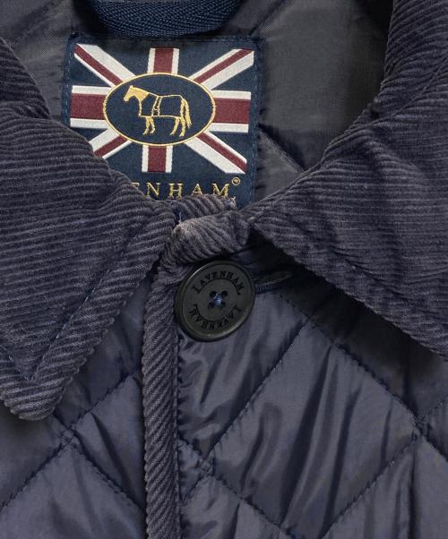 LAVENHAM（ラベンハム）LAVENHAM (ラベンハム) キルティングコート ネイビー サイズ:Mの古着・服飾アイテム
