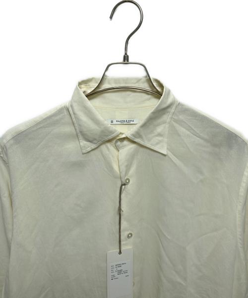 MAATEE&SONS（マーティーアンドサンズ）MAATEE&SONS (マーティーアンドサンズ) MARSEILLE GIZA Georgette アイボリー サイズ:3の古着・服飾アイテム