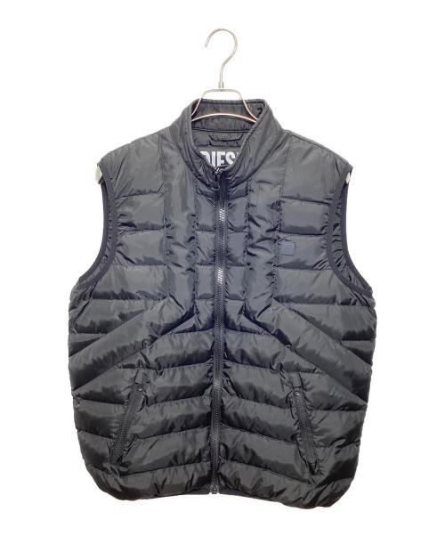 DIESEL（ディーゼル）DIESEL (ディーゼル) W-DWAIN-VEST ブラック サイズ:Mの古着・服飾アイテム