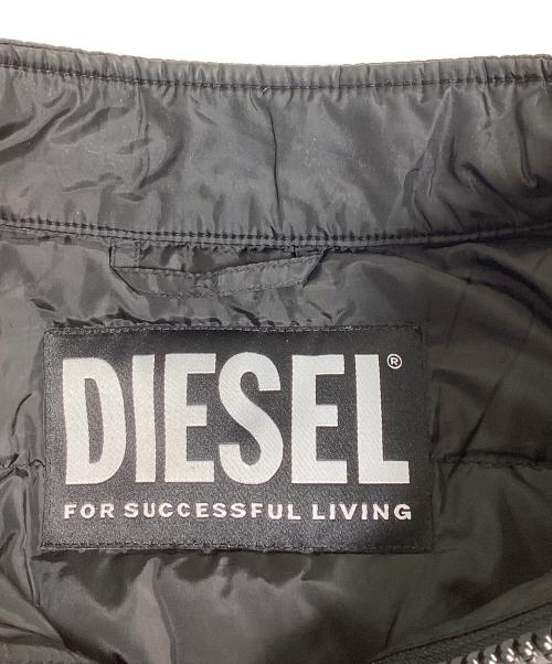 DIESEL（ディーゼル）DIESEL (ディーゼル) W-DWAIN-VEST ブラック サイズ:Mの古着・服飾アイテム