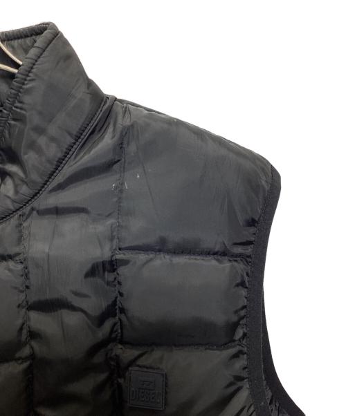 DIESEL（ディーゼル）DIESEL (ディーゼル) W-DWAIN-VEST ブラック サイズ:Mの古着・服飾アイテム