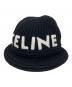 CELINE（セリーヌ）の古着「カシミヤロゴバケットハット」｜ブラック