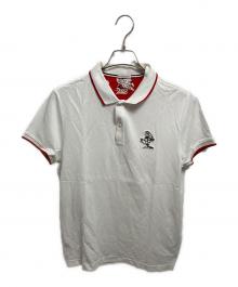 MONCLER（モンクレール）の古着「ポロシャツ　MAGLIA POLO MANICA CORTA」｜ホワイト