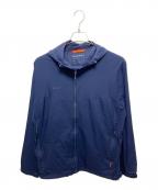 MAMMUTマムート）の古着「ウインドブレーカー　Glider WB Hooded JKT」｜ネイビー