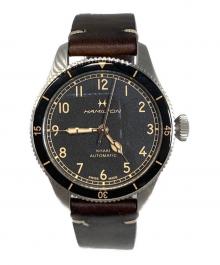 HAMILTON（ハミルトン）の古着「Khaki Aviation Pilot Pioneer」｜ブラック