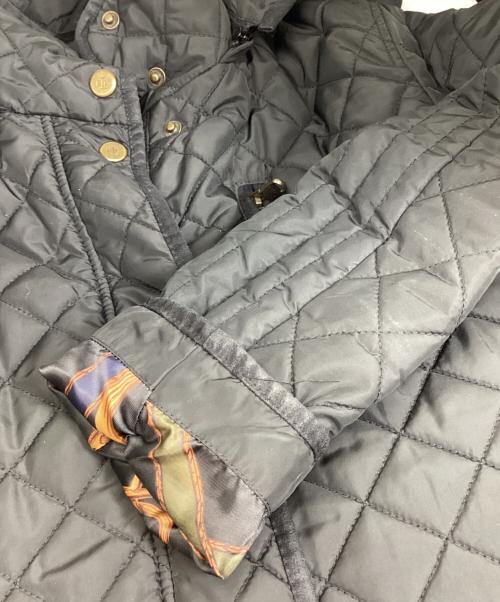 LAUREN RALPH LAUREN（ローレン ラルフ ローレン）LAUREN RALPH LAUREN (ローレン ラルフ ローレン) キルティングコート ブラック サイズ:Sの古着・服飾アイテム