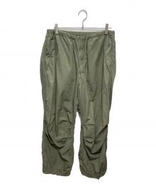 KAPTAIN SUNSHINE（キャプテンサンシャイン）の古着「Wide Over Pants」｜オリーブ