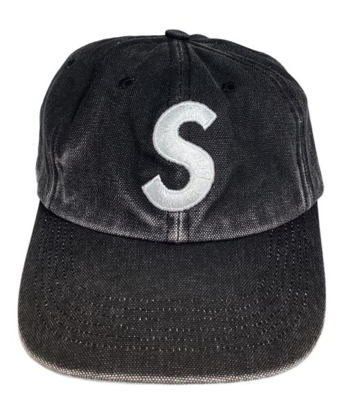 SUPREME（シュプリーム）SUPREME (シュプリーム) Pigment Coasted S Logo 6-Panel ブラックの古着・服飾アイテム
