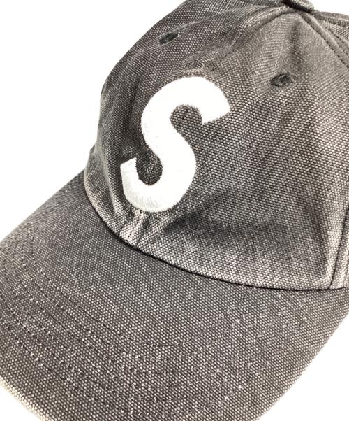 SUPREME（シュプリーム）SUPREME (シュプリーム) Pigment Coasted S Logo 6-Panel ブラックの古着・服飾アイテム