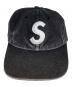 SUPREME (シュプリーム) Pigment Coasted S Logo 6-Panel ブラック：10000円