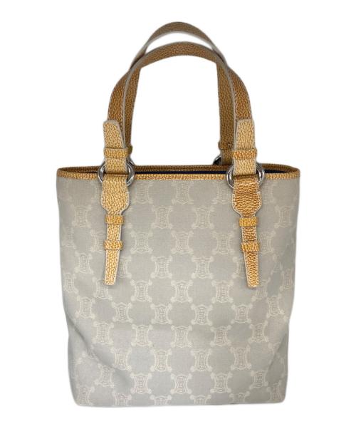 CELINE（セリーヌ）CELINE (セリーヌ) キャンバストートバッグ ブルーの古着・服飾アイテム