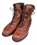 RED WINGレッドウィング）の古着「8インチスーパーソールワークブーツ」｜ブラウン