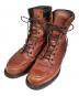 RED WING（レッドウィング）の古着「8インチスーパーソールワークブーツ」｜ブラウン