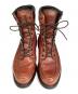 中古・古着 RED WING (レッドウィング) 8インチスーパーソールワークブーツ ブラウン サイズ:28：12000円