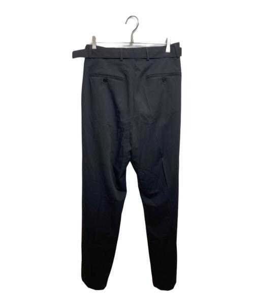 CMMN SWDN（コモンスウェーデン）CMMN SWDN (コモンスウェーデン) Omari Double Pleated Trousers ブラック サイズ:48の古着・服飾アイテム