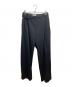 CMMN SWDN（コモンスウェーデン）の古着「Omari Double Pleated Trousers」｜ブラック