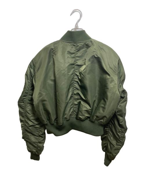 DIESEL（ディーゼル）DIESEL (ディーゼル) MA-1ジャケット G-MAUNA-OUT-N オリーブ サイズ:Sの古着・服飾アイテム