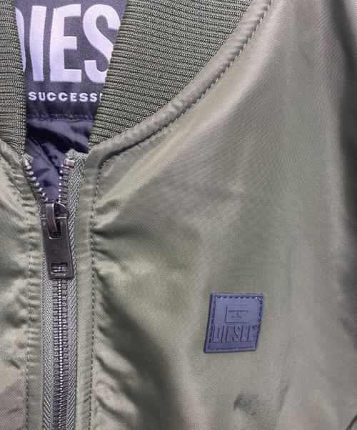 DIESEL（ディーゼル）DIESEL (ディーゼル) MA-1ジャケット G-MAUNA-OUT-N オリーブ サイズ:Sの古着・服飾アイテム