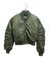 DIESEL（ディーゼル）の古着「MA-1ジャケット G-MAUNA-OUT-N」｜オリーブ